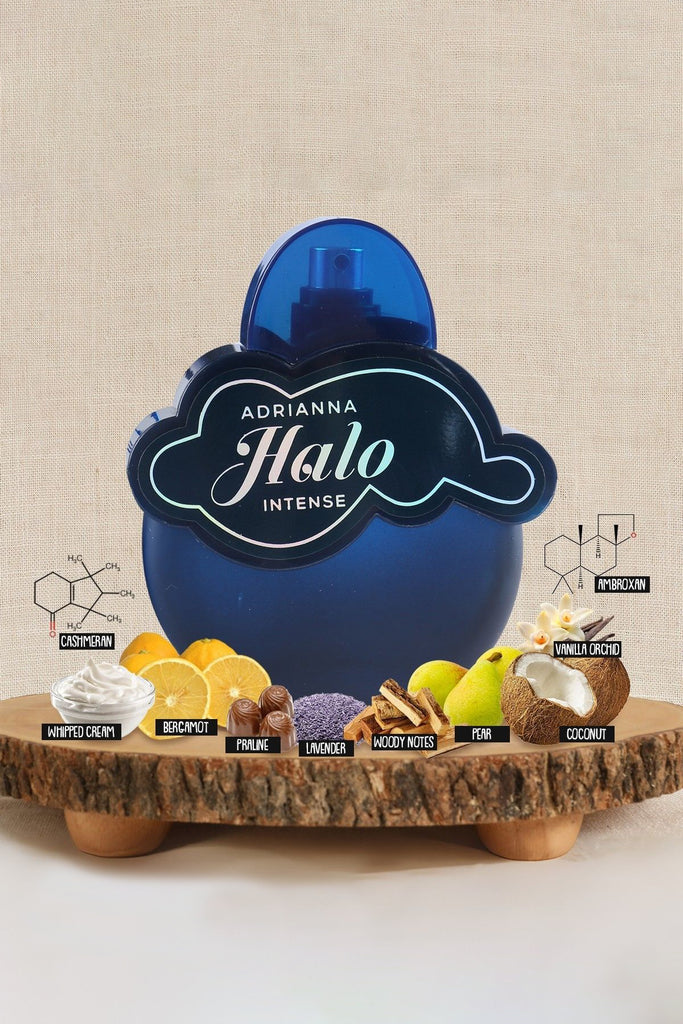 ADRIANNA HALO INTENSE SPRAY PERFUME EAU DE PARFUM FOR WOMEN - 80ML/2.7 FL.OZ.