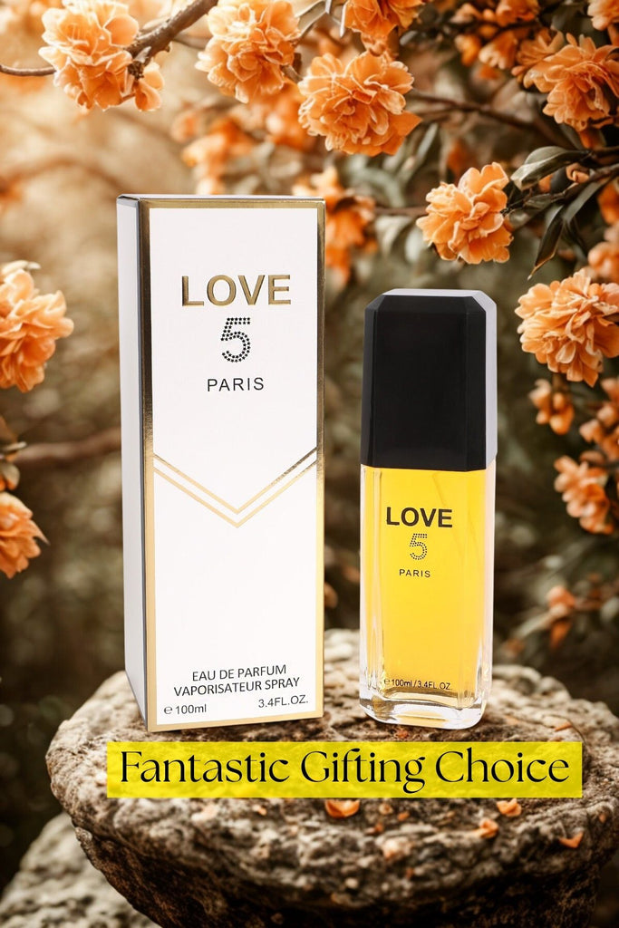 LOVE 5 PARIS SPRAY PERFUME EAU DE PARFUM FOR WOMEN - 100ML/3.4 FL.OZ.