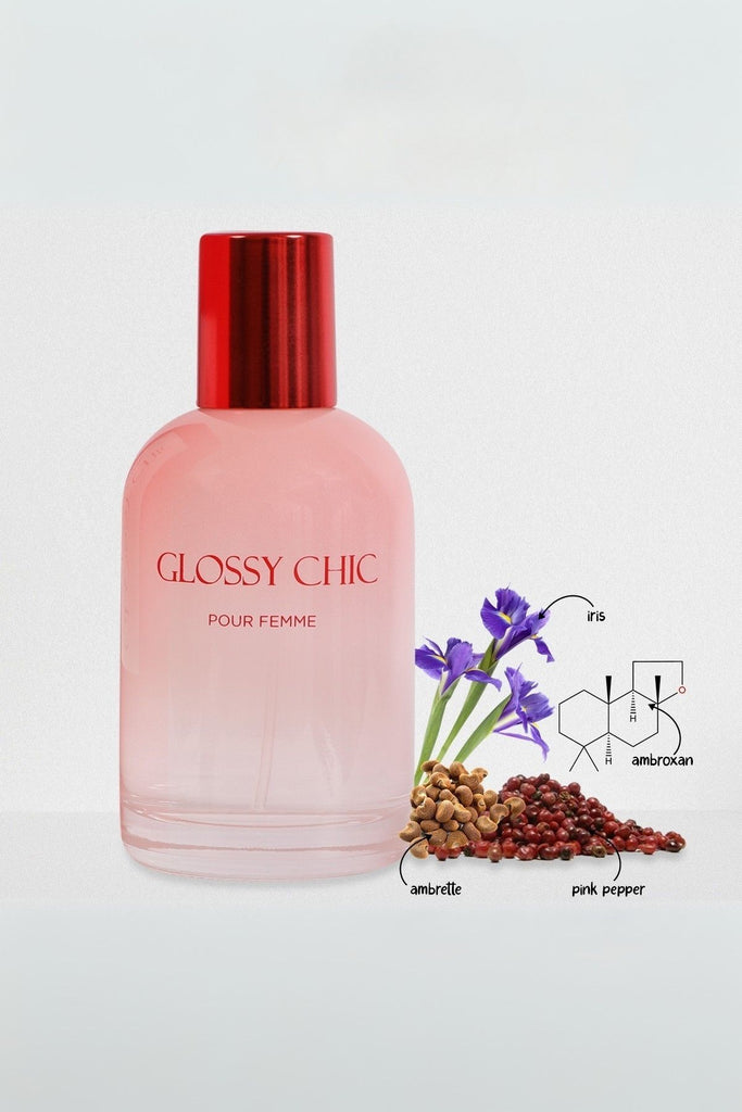 GLOSSY CHIC SPRAY PERFUME EAU DE PARFUM FOR WOMEN - 100ML/3.4 FL.OZ.