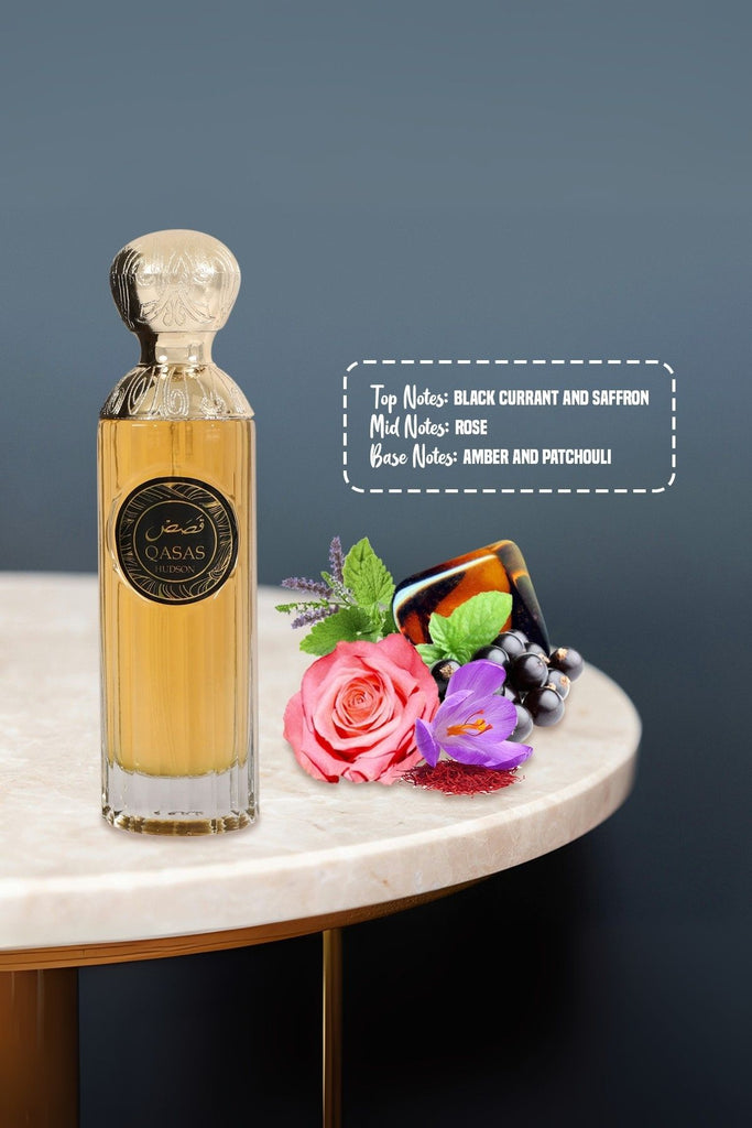 QASAS HUDSON SPRAY PERFUME EAU DE PARFUM FOR MEN AND WOMEN - 100ML/3.4 FL.OZ. - Riah Fashion