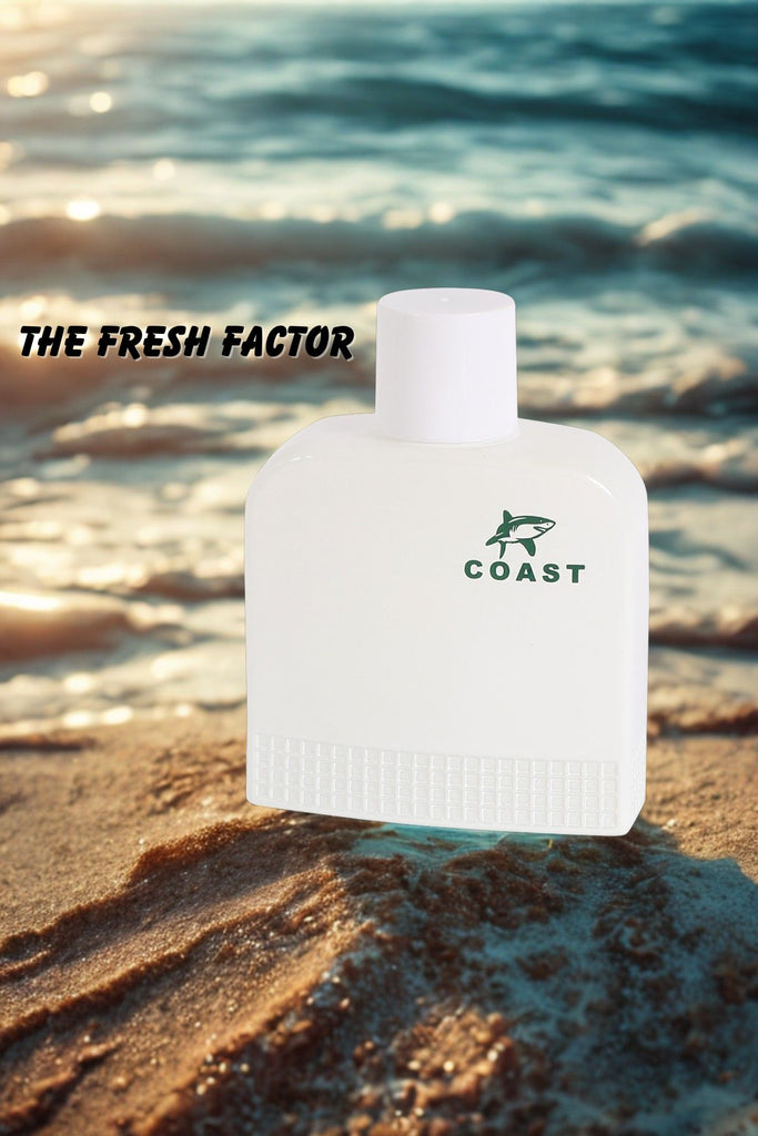 COAST WHITE SPRAY COLOGNE EAU DE TOILETTE FOR MEN - 100ML/3.4 FL.OZ.