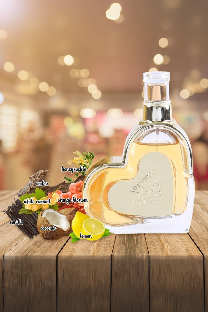 KIMBERLY HEART GOLD SPRAY PERFUME FOR WOMEN 80ML/2.7 FL.OZ