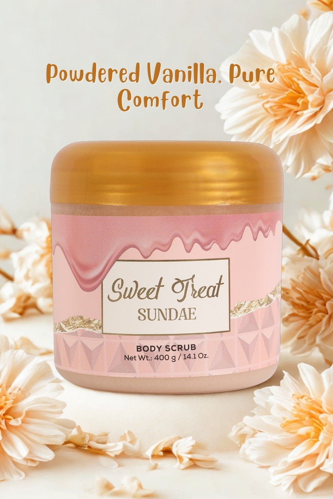 SWEET TREAT SUNDAE BODY SCRUB FOR WOMEN - 400G/14.1 OZ