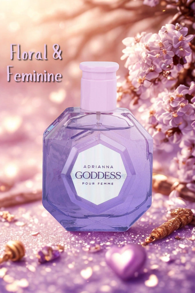 ADRIANNA GODDESS SPRAY PERFUME EAU DE PARFUM FOR WOMEN - 100ML/3.4 FL.OZ.