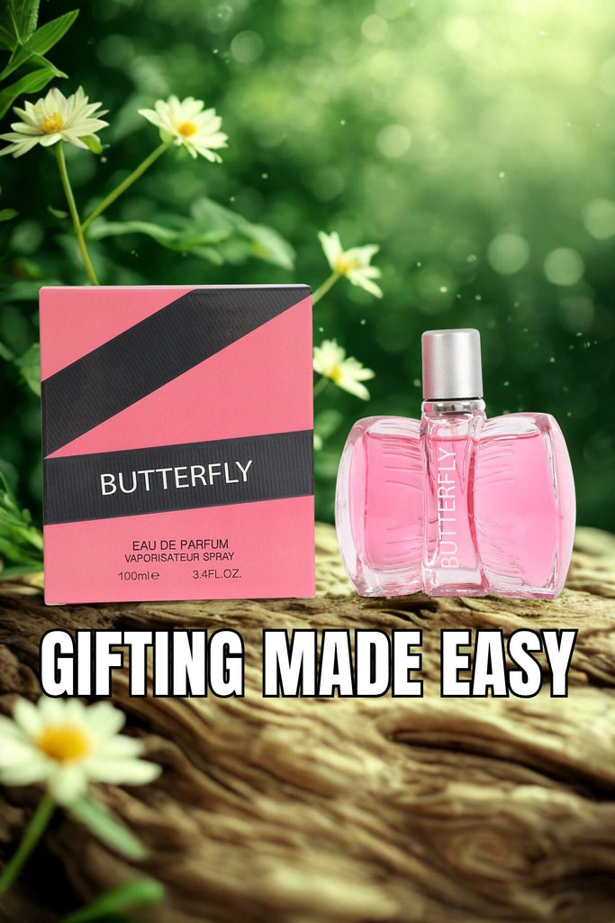BUTTERFLY SPRAY PERFUME EAU DE PARFUM FOR WOMEN - 100ML/3.4 FL.OZ.