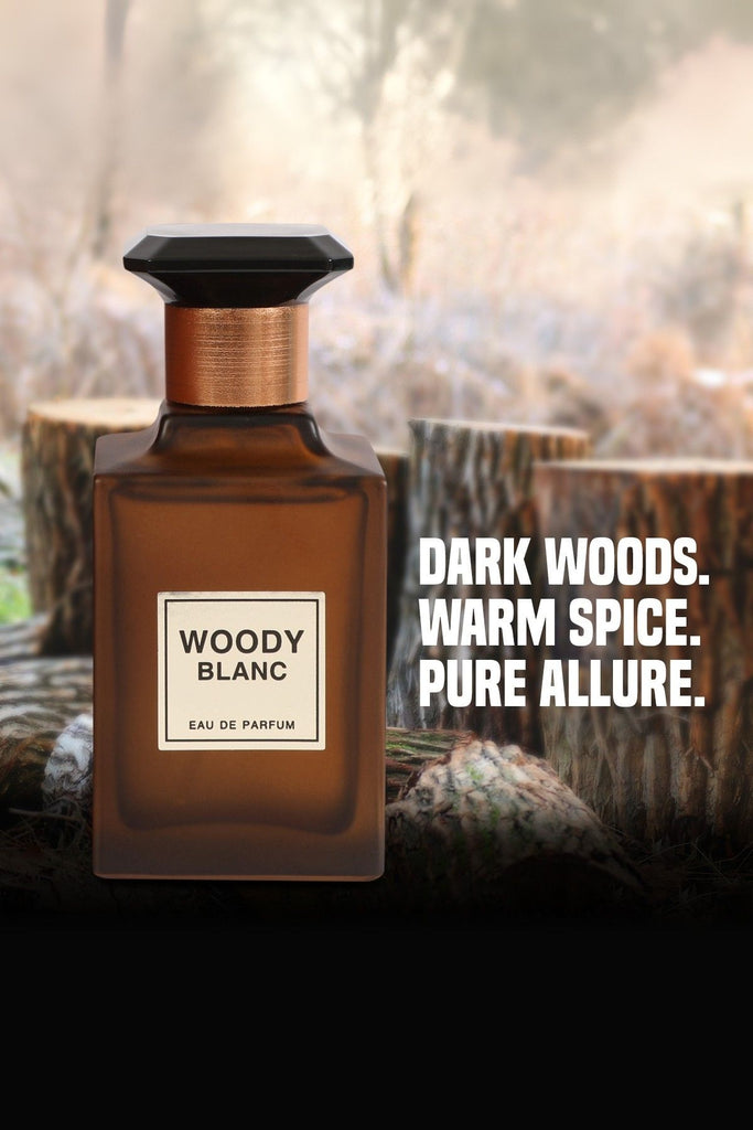 WOODY BLANC SPRAY PERFUME EAU DE PARFUM FOR MEN AND WOMEN - 100ML/3.4 FL.OZ. - Riah Fashion