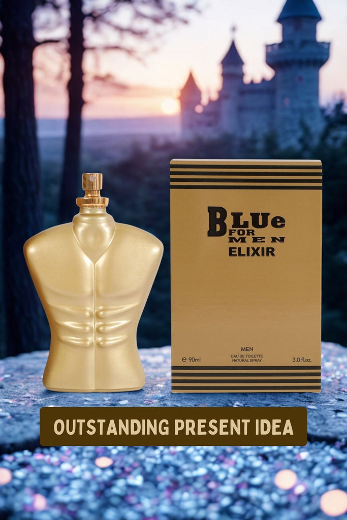 BLUE ELIXIR SPRAY COLOGNE EAU DE TOILETTE FOR MEN - 90ML/3.0FL.OZ. - Riah Fashion
