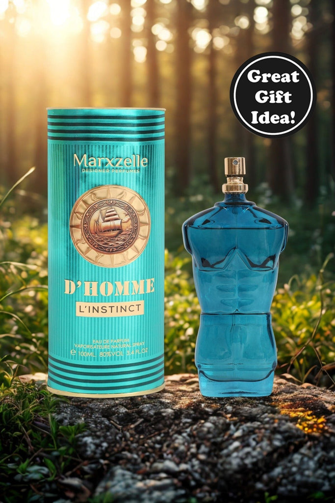 D'HOMME L'INSTINCT SPRAY PERFUME EAU DE PARFUM FOR MEN - 100ML/3.4FL.OZ.