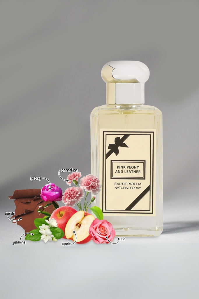 PINK PEONY AND LEATHER SPRAY PERFUME EAU DE PARFUM FOR WOMEN - 90ML/3.0 FL.OZ. - Riah Fashion