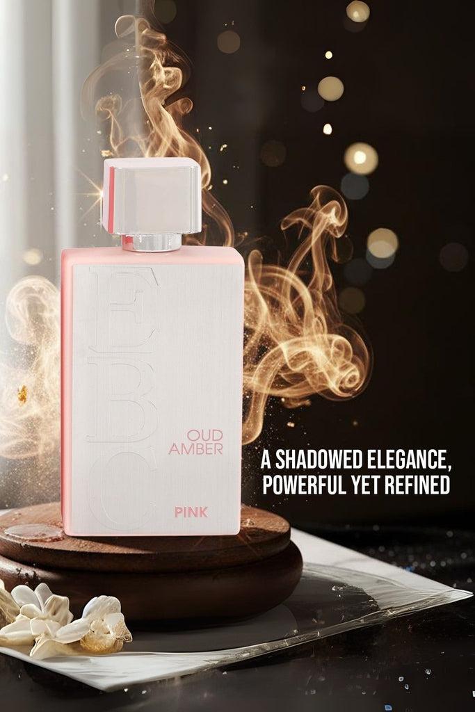 OUD AMBER PINK SPRAY PERFUME EAU DE PARFUM FOR WOMEN - 100ML/3.4FL.OZ. - Riah Fashion