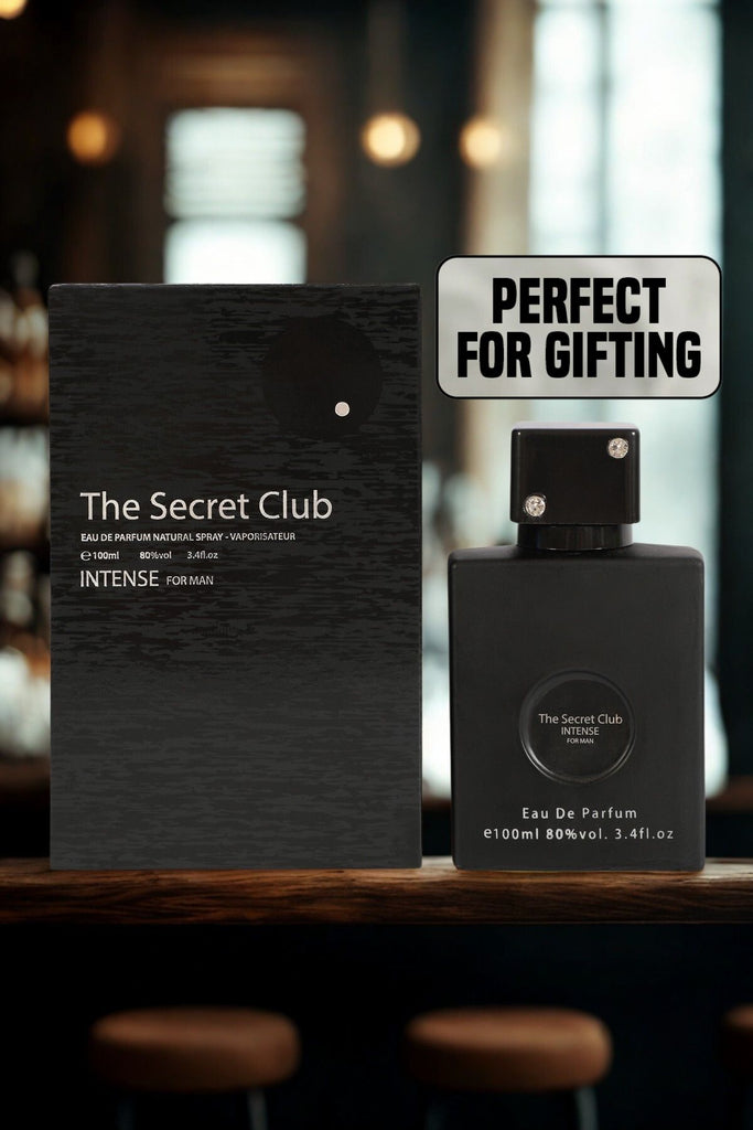 THE SECRET CLUB INTENSE SPRAY PERFUME EAU DE PARFUM FOR MEN - 100ML/3.4FL.OZ. - Riah Fashion