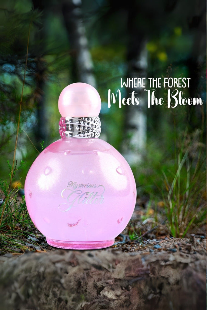 MYSTERIOUS GLITTER SPRAY PERFUME EAU DE PARFUM FOR WOMEN - 100ML/3.4 FL.OZ.