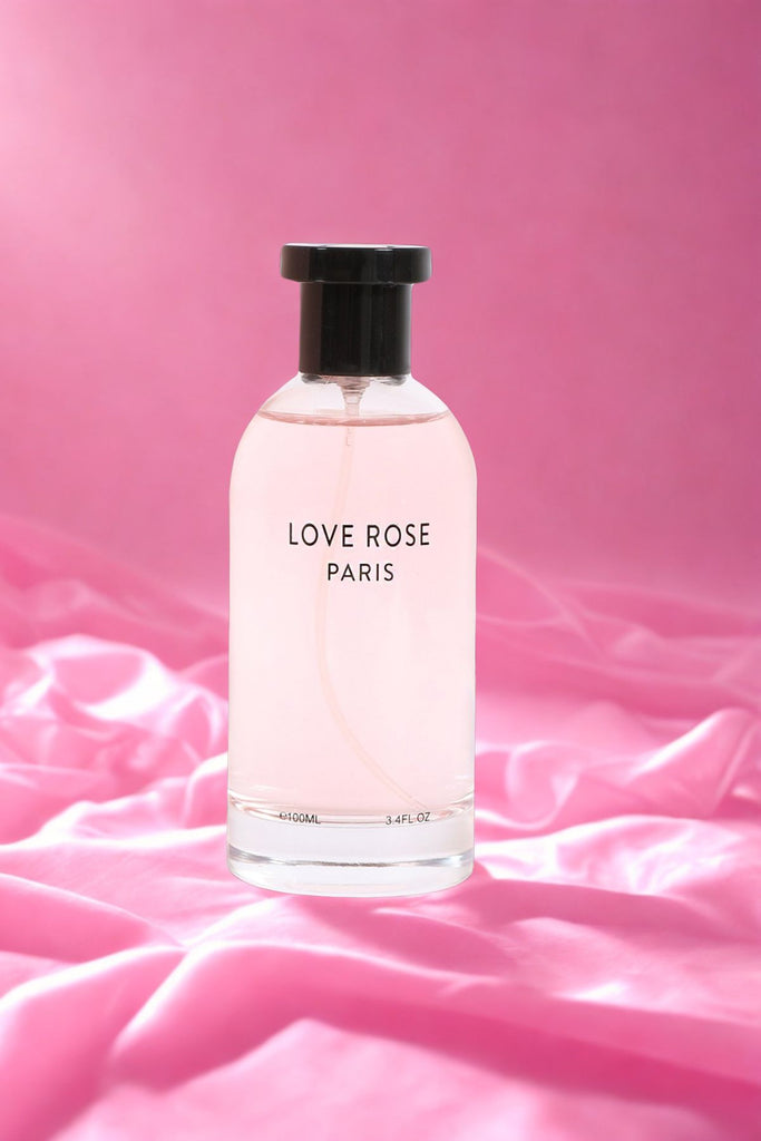 LOVE ROSE PARIS SPRAY PERFUME EAU DE PARFUM FOR WOMEN - 100ML/3.4 FL.OZ.