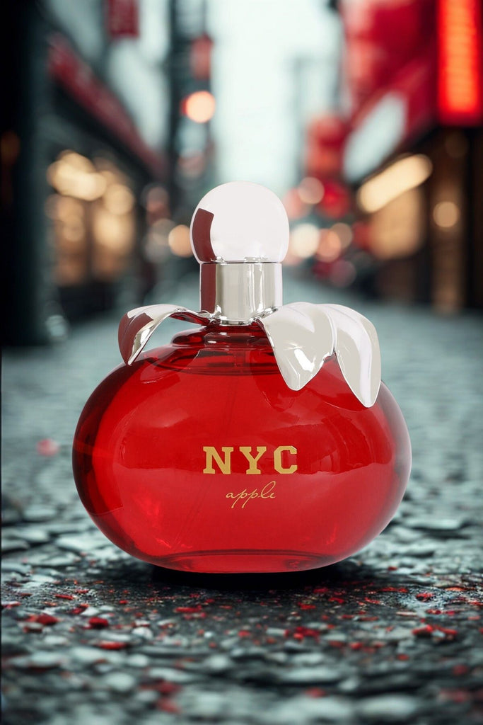 NYC APPLE RED SPRAY PERFUME EAU DE PARFUM FOR WOMEN - 100ML/3.4 FL.OZ.
