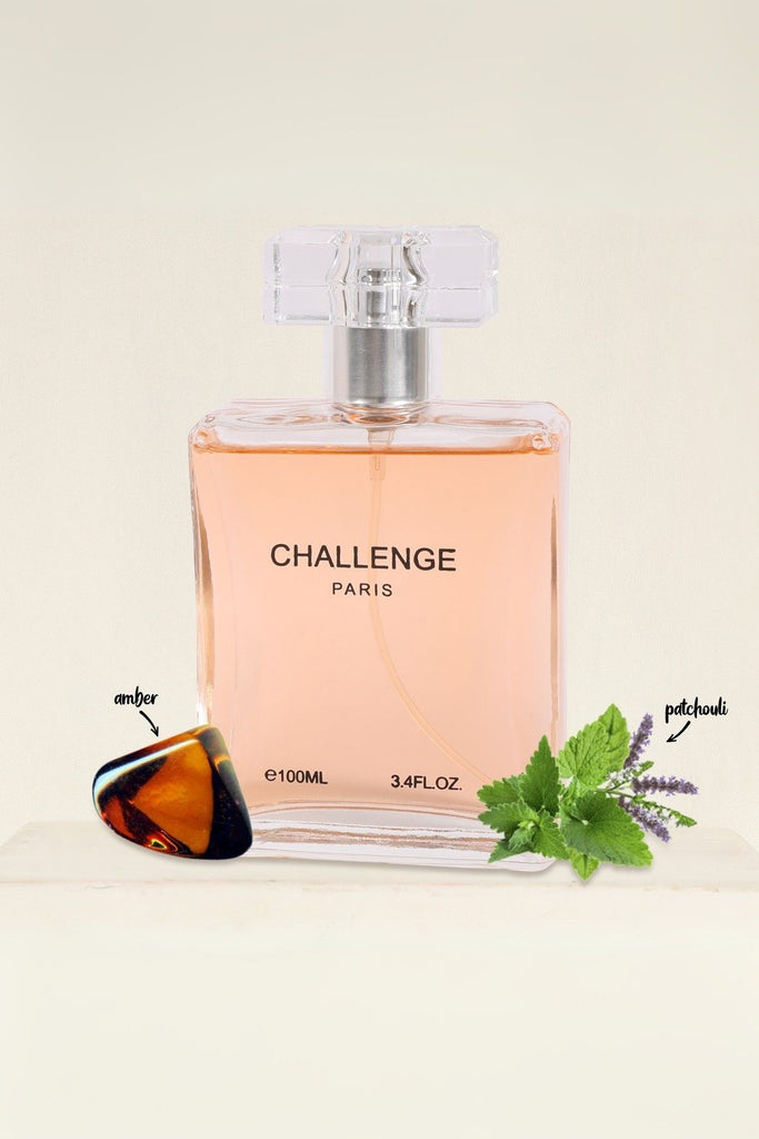 CHALLENGE PARIS SPRAY PERFUME EAU DE PARFUM FOR WOMEN - 100ML/3.4 FL.OZ.
