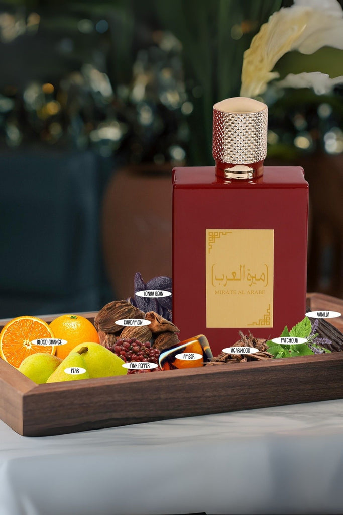 MIRATE AL ARABE SPRAY PERFUME EAU DE PARFUM FOR MEN & WOMEN - 100ML/3.4 FL.OZ.