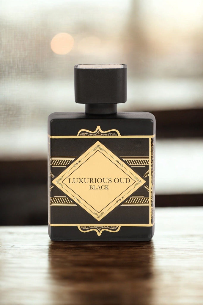 LUXURIOUS OUD BLACK SPRAY PERFUME EAU DE PARFUM FOR MEN - 100ML/3.4FL.OZ.