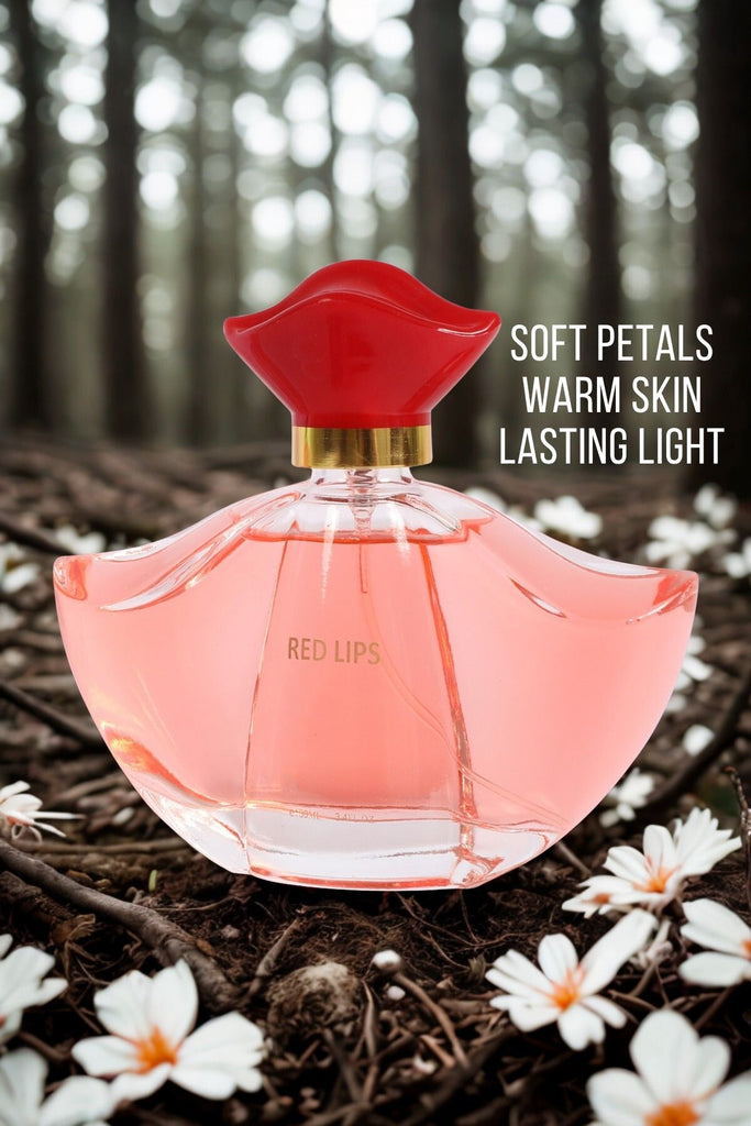 RED LIPS SPRAY PERFUME EAU DE PARFUM FOR WOMEN - 100ML/3.4 FL.OZ.