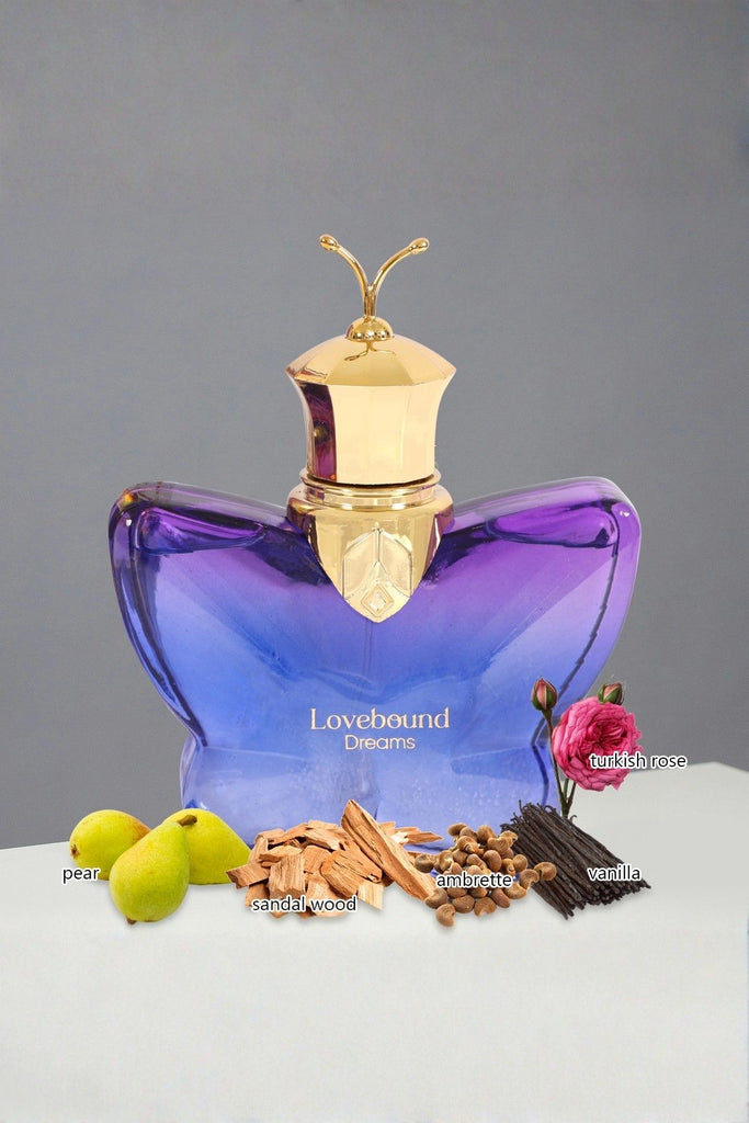 LOVEBOUND DREAMS SPRAY PERFUME EAU DE PARFUM FOR WOMEN - 100ML/3.4FL.OZ. - Riah Fashion