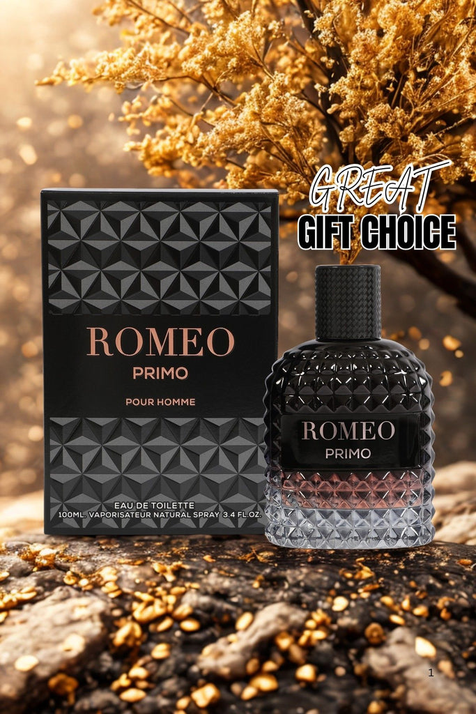 ROMEO PRIMO SPRAY COLOGNE EAU DE TOILETTE FOR MEN - 100ML/3.4 FL.OZ. - Riah Fashion