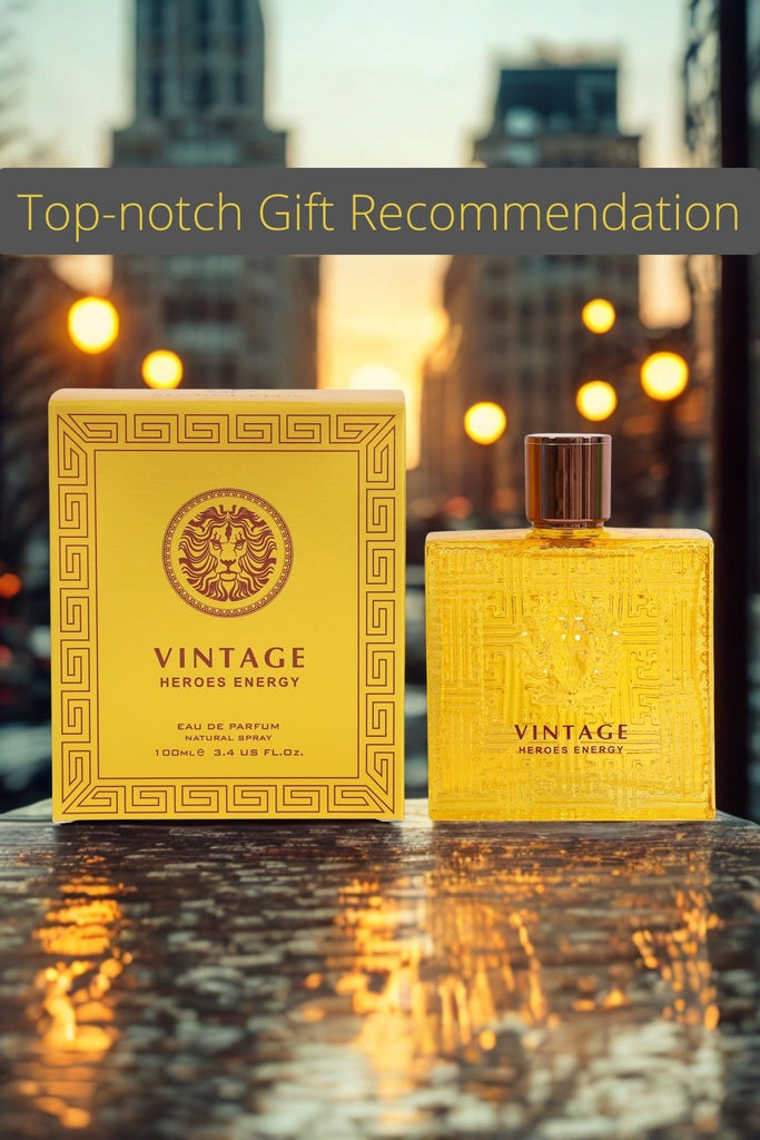 VINTAGE HEROES ENERGY SPRAY PERFUME EAU DE PARFUM FOR MEN - 100ML/3.4FL.OZ. - Riah Fashion
