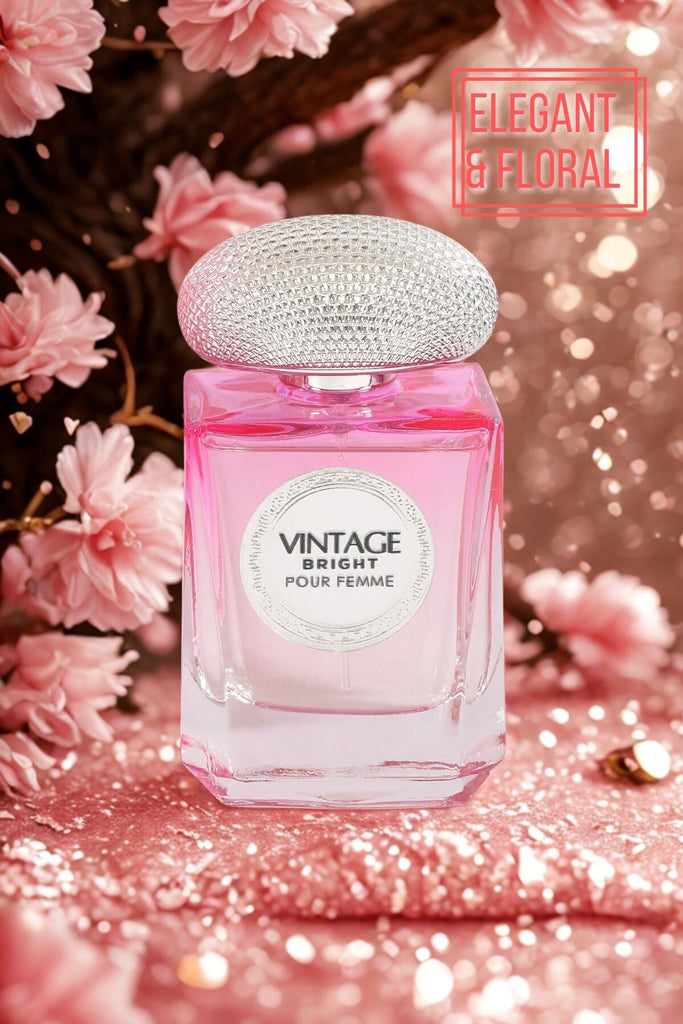 VINTAGE BRIGHT SPRAY PERFUME EAU DE PARFUM FOR WOMEN - 100ML/3.4FL.OZ.