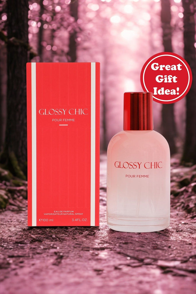 GLOSSY CHIC SPRAY PERFUME EAU DE PARFUM FOR WOMEN - 100ML/3.4 FL.OZ.