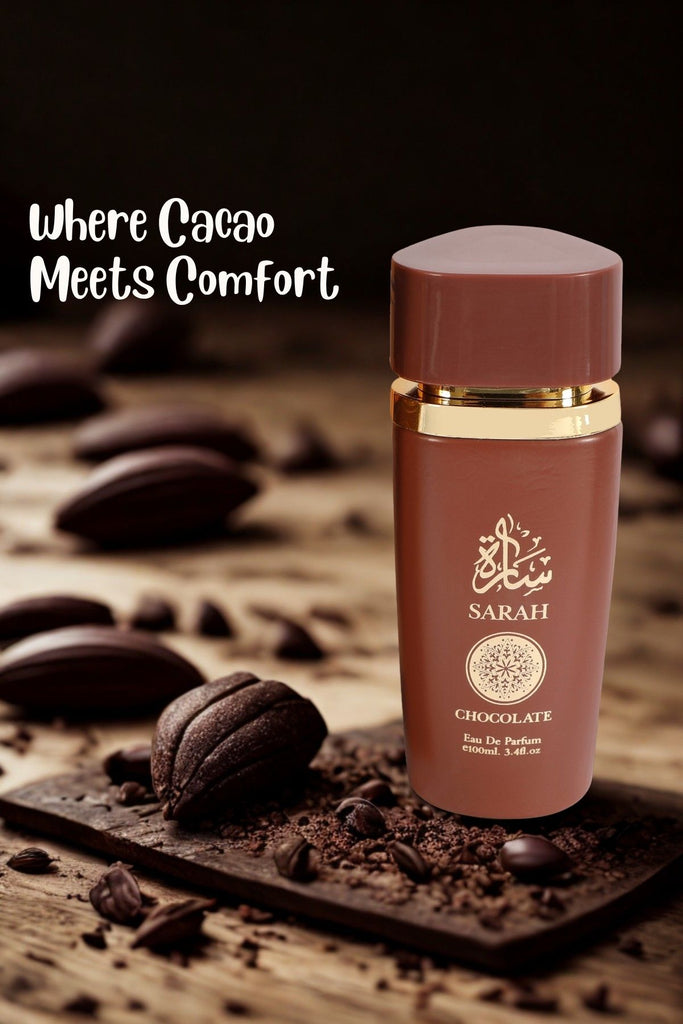 SARAH CHOCOLATE SPRAY PERFUME EAU DE PARFUM FOR MEN AND WOMEN- 100ML/3.4 FL.OZ.