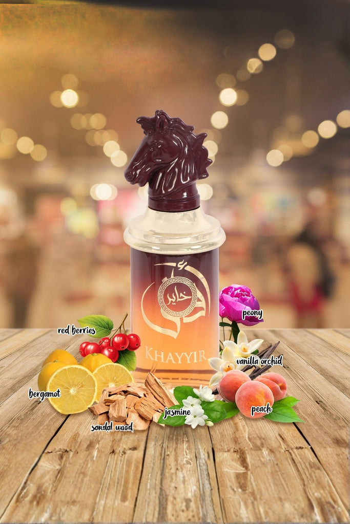 KHAYYIR SPRAY PERFUME EAU DE PARFUM FOR MEN - 100ML/3.4FL.OZ.