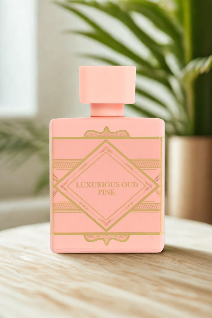 LUXURIOUS OUD PINK SPRAY PERFUME EAU DE PARFUM FOR WOMEN - 100ML/3.4FL.OZ. - Riah Fashion