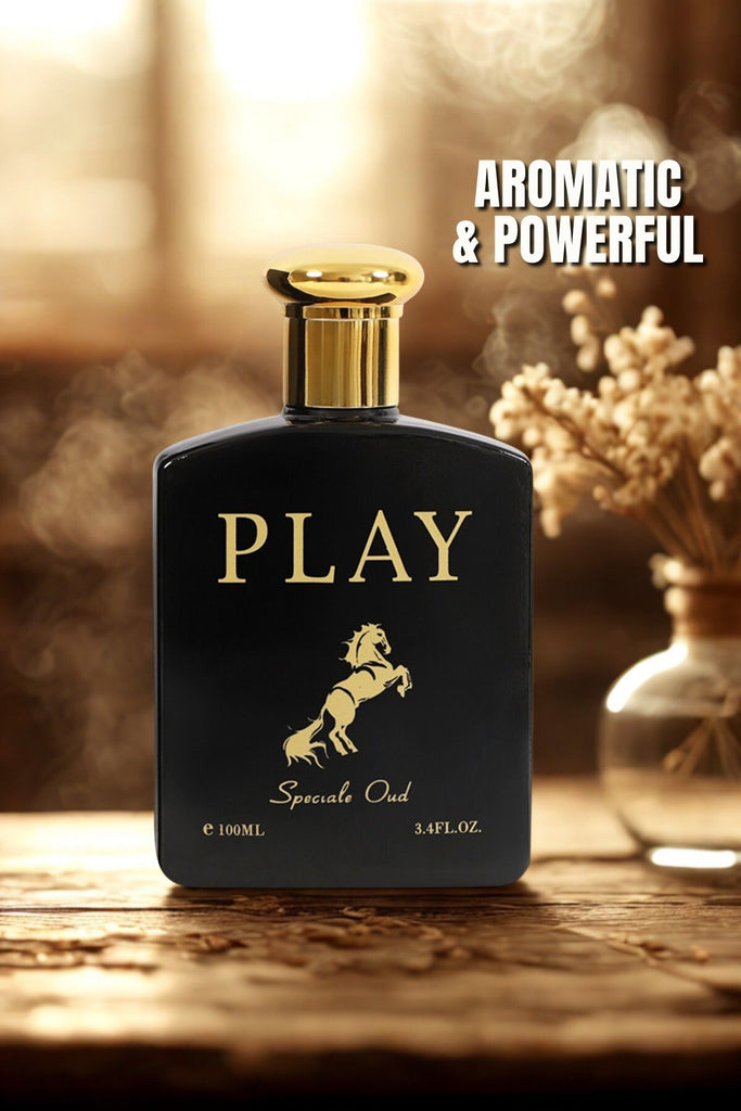 PLAY SPECIALE OUD SPRAY COLOGNE EAU DE TOILETTE FOR MEN - 100ML/3.4 FL.OZ. - Riah Fashion