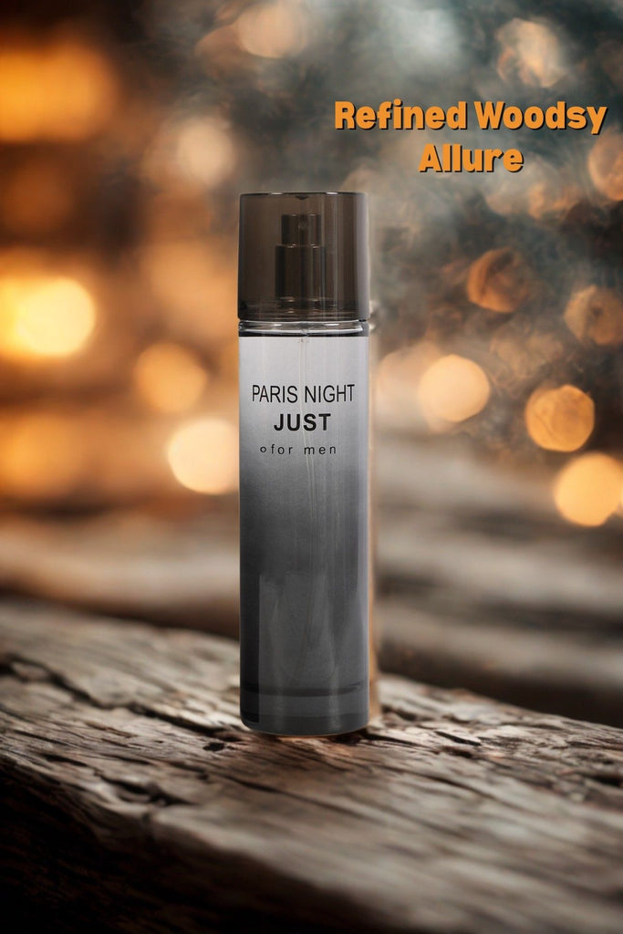 PARIS NIGHT JUST FOR MEN SPRAY COLOGNE EAU DE TOILETTE - 100ML/3.4 FL.OZ.