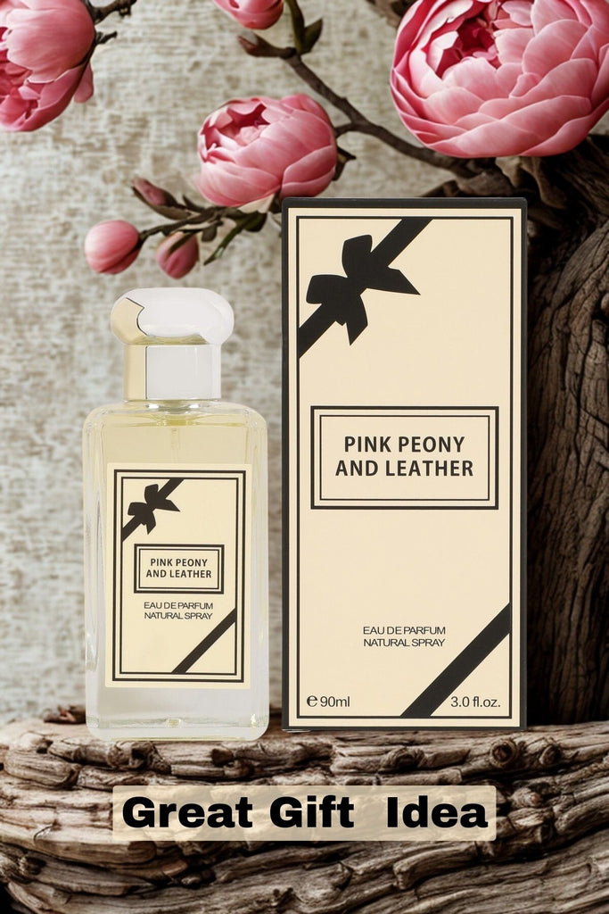 PINK PEONY AND LEATHER SPRAY PERFUME EAU DE PARFUM FOR WOMEN - 90ML/3.0 FL.OZ. - Riah Fashion