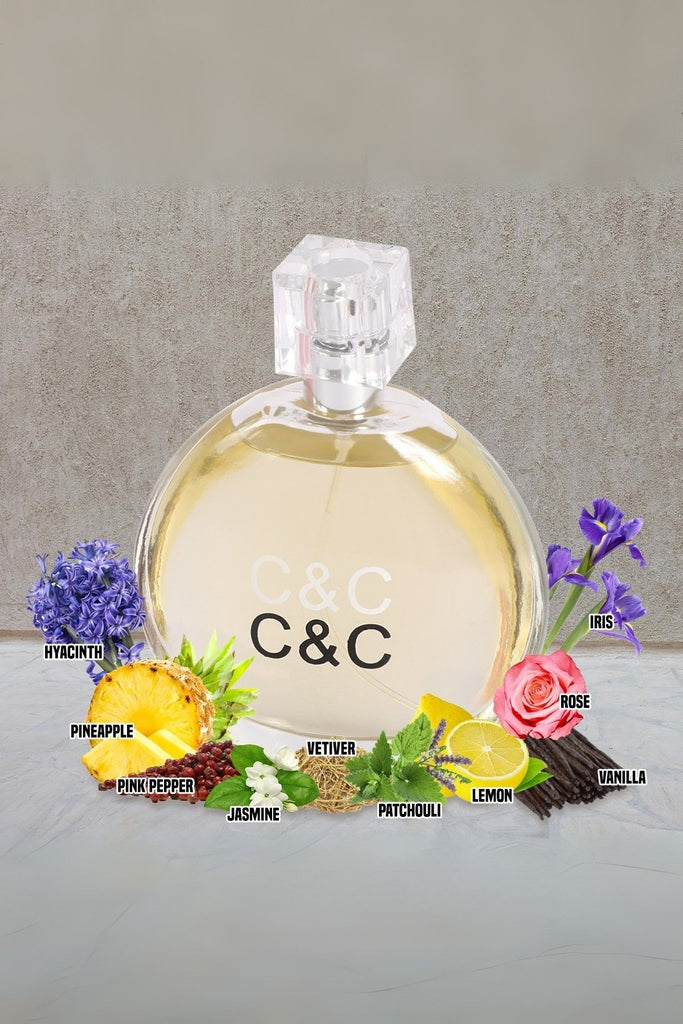 C & C SPRAY PERFUME EAU DE PARFUM FOR WOMEN - 100ML/3.4 FL.OZ.