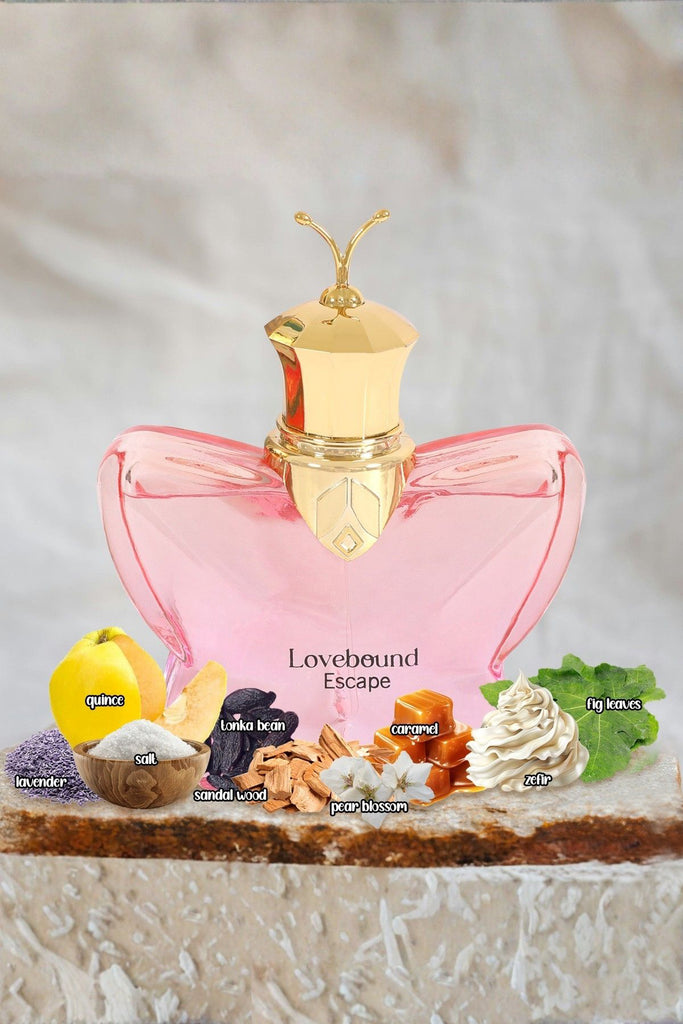 LOVEBOUND ESCAPE SPRAY PERFUME EAU DE PARFUM FOR WOMEN - 100ML/3.4FL.OZ. - Riah Fashion