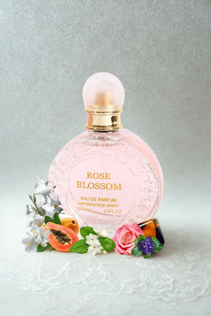 ROSE BLOSSOM SPRAY PERFUME EAU DE PARFUM FOR WOMEN - 100ML/3.4 FL.OZ.