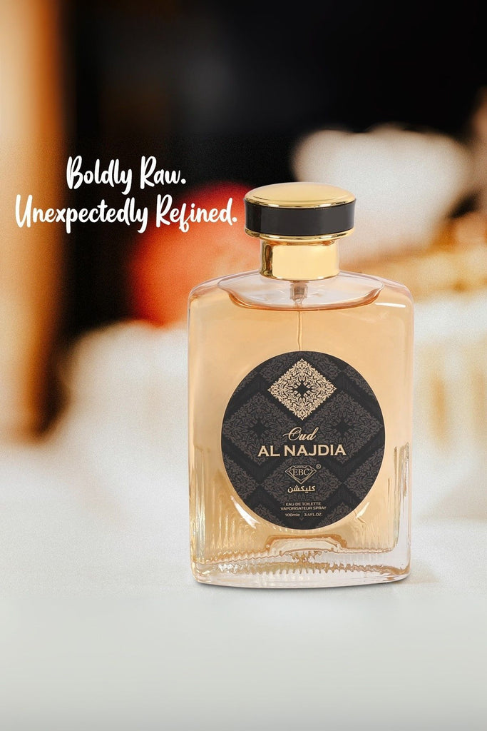 OUD AL NAJDIA SPRAY COLOGNE EAU DE TOILETTE FOR MEN - 100ML/3.4 FL.OZ