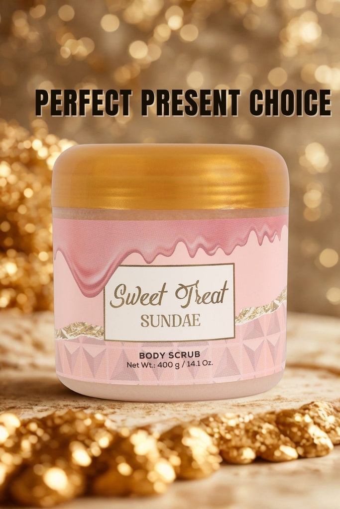 SWEET TREAT SUNDAE BODY SCRUB FOR WOMEN - 400G/14.1 OZ
