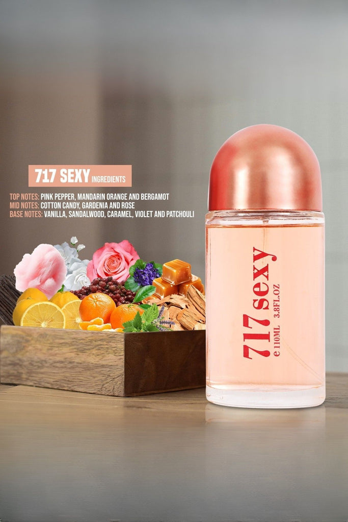 717 SEXY SPRAY PERFUME EAU DE PARFUM FOR WOMEN - 110ML/3.8 FL.OZ