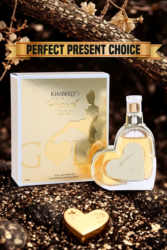 KIMBERLY HEART GOLD SPRAY PERFUME FOR WOMEN 80ML/2.7 FL.OZ