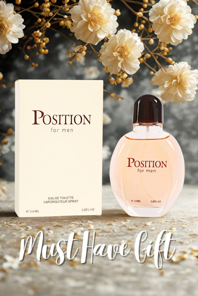 POSITION SPRAY COLOGNE EAU DE TOILETTE FOR MEN - 110ML/3.8 FL.OZ