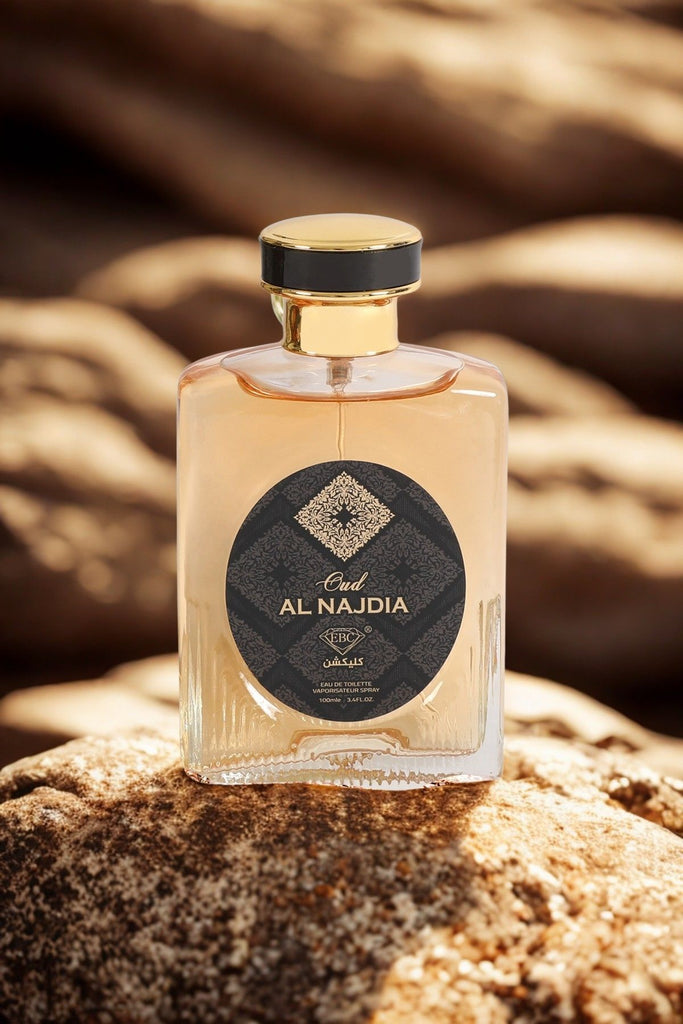 OUD AL NAJDIA SPRAY COLOGNE EAU DE TOILETTE FOR MEN - 100ML/3.4 FL.OZ