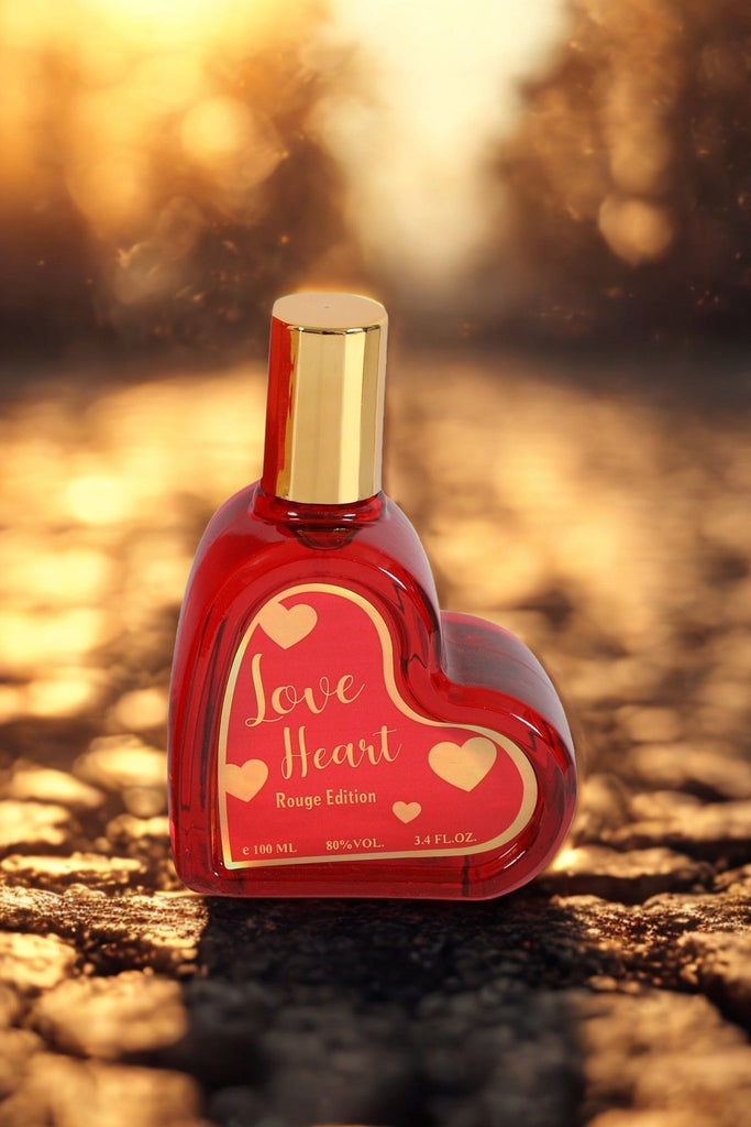 LOVE HEART ROUGE EDITION SPRAY PERFUME EAU DE PARFUM FOR WOMEN - 100ML/3.4 FL.OZ.