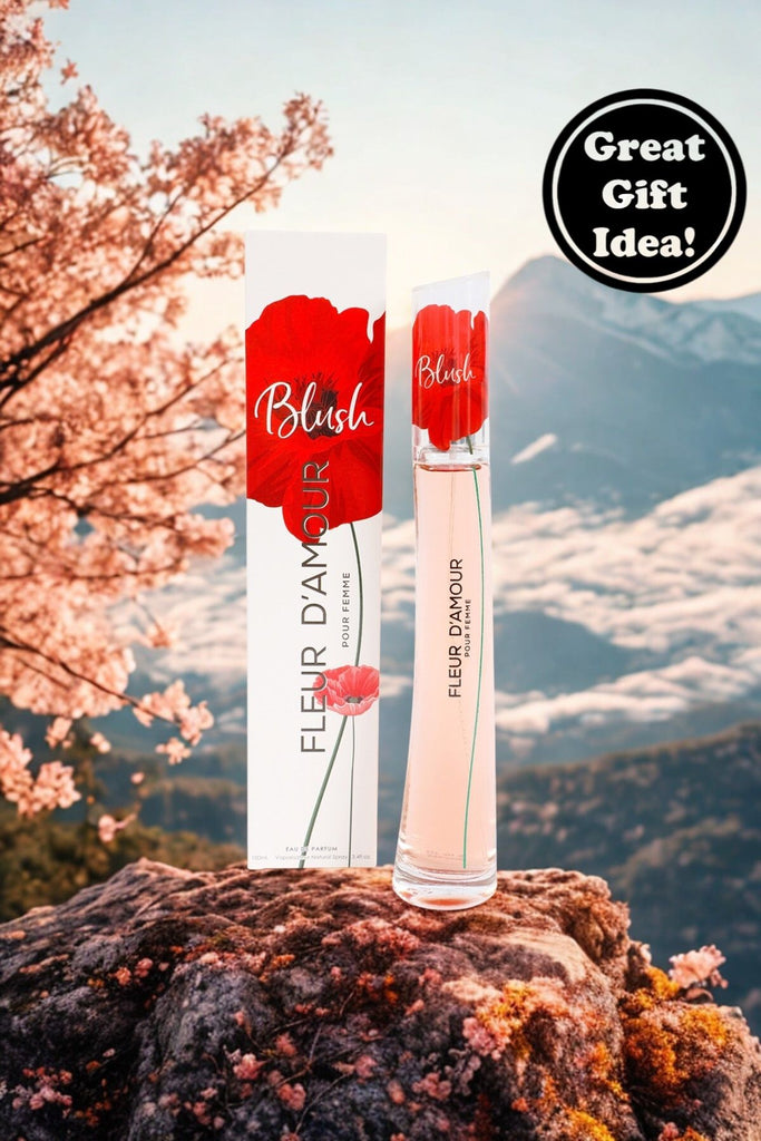Fleur D'Amour Blush Spray Perfume Eau De Parfum For Women - 100ml/3.4 fl.oz.