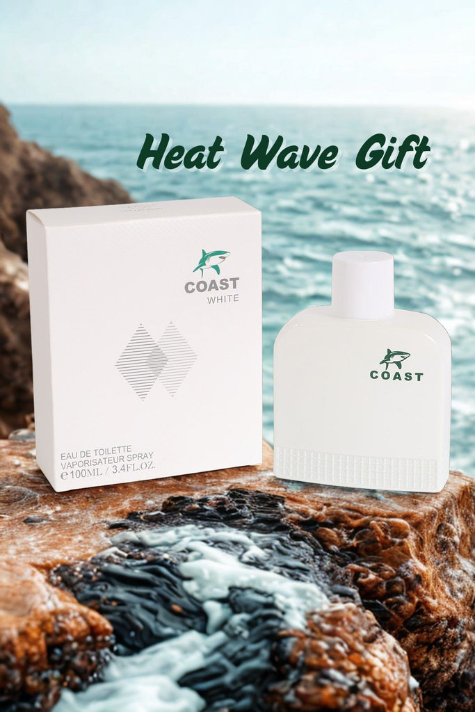 COAST WHITE SPRAY COLOGNE EAU DE TOILETTE FOR MEN - 100ML/3.4 FL.OZ.