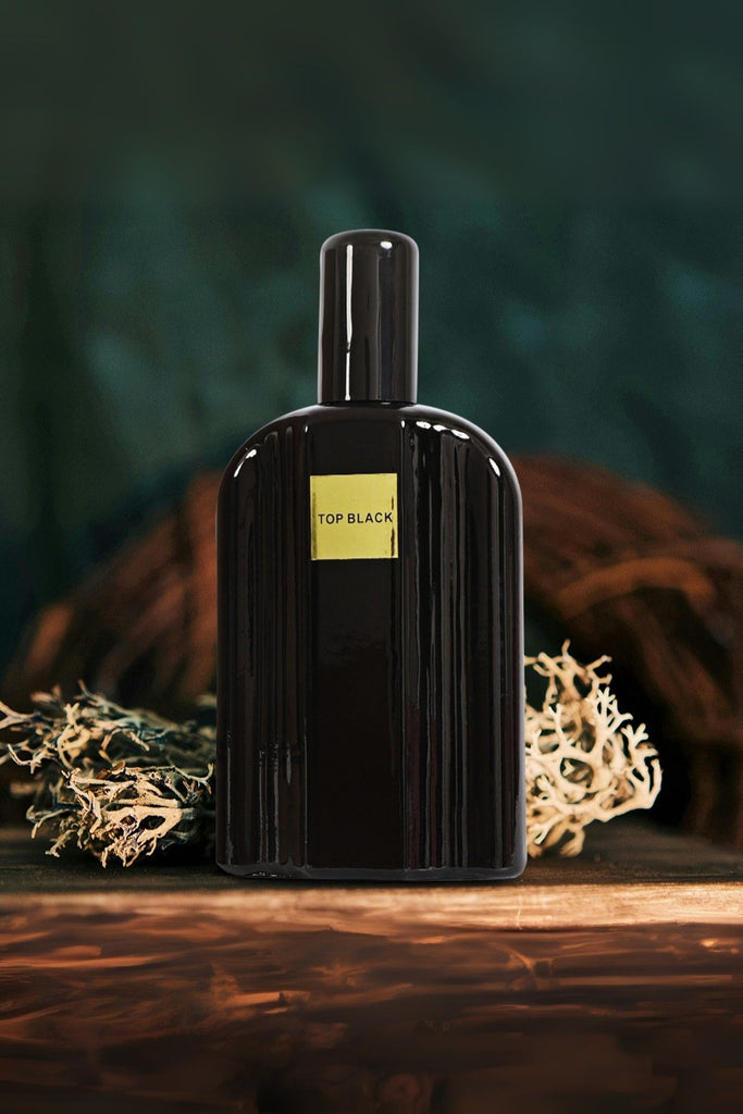 TOP BLACK SPRAY COLOGNE EAU DE TOILETTE FOR MEN - 100ML/3.4 FL.OZ