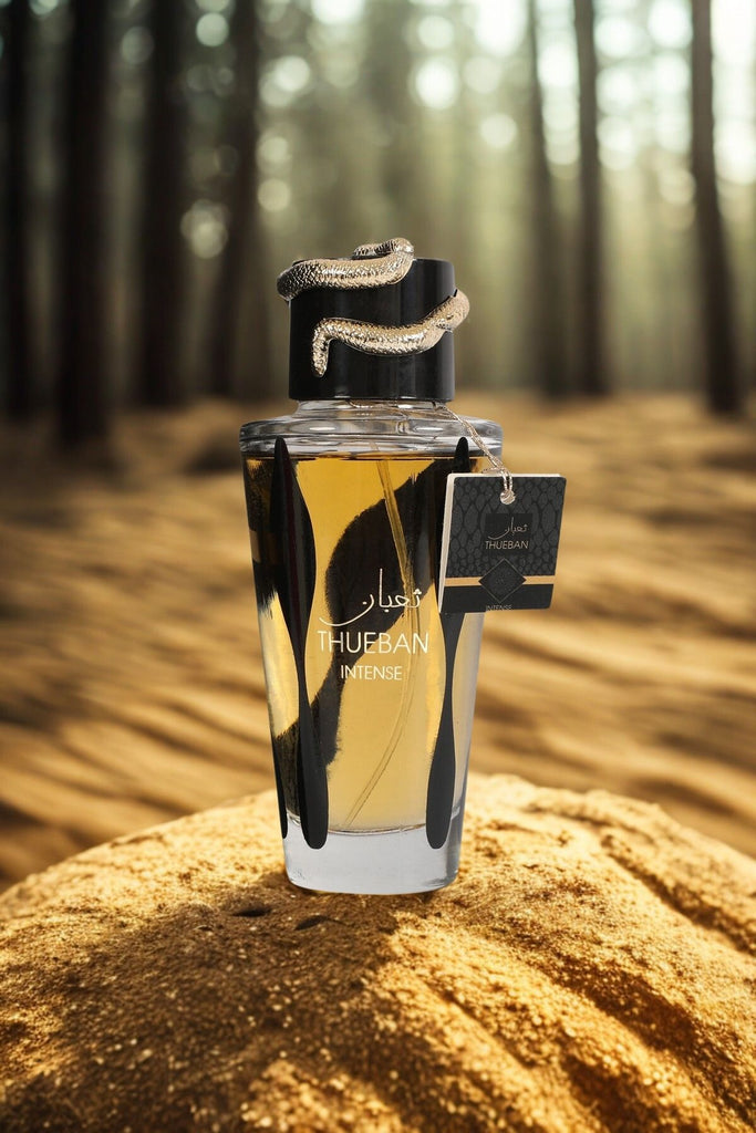 THUEBAN INTENSE-BLACK SPRAY PERFUME EAU DE PARFUM FOR MEN AND WOMEN - 100ML/3.4 FL.OZ.