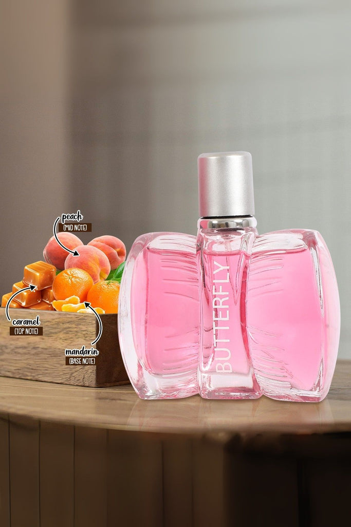 BUTTERFLY SPRAY PERFUME EAU DE PARFUM FOR WOMEN - 100ML/3.4 FL.OZ.