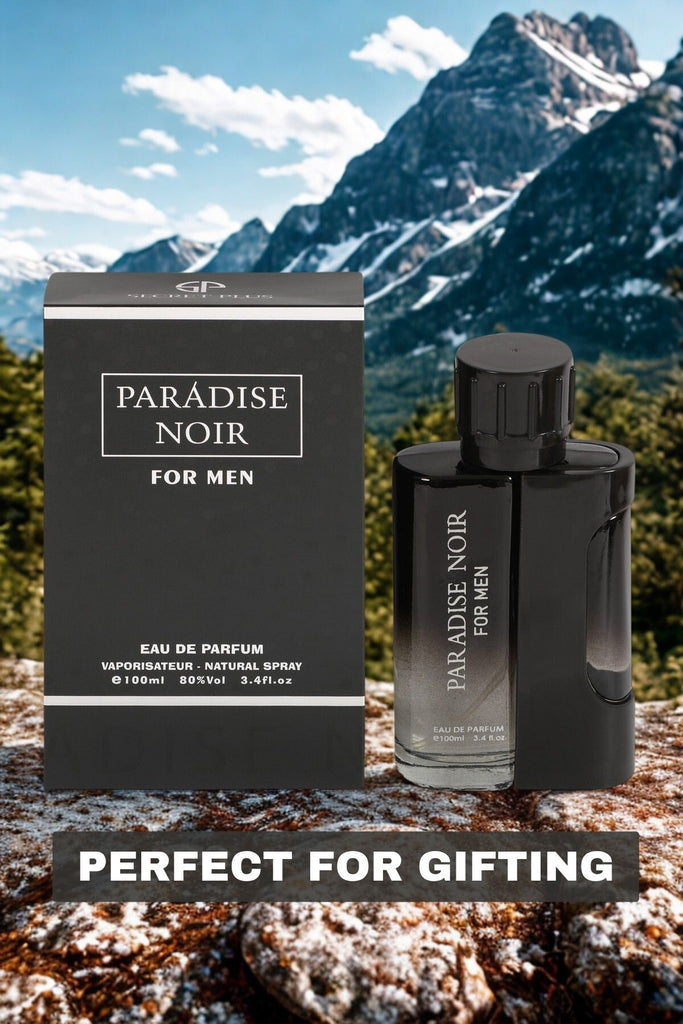 PARADISE NOIR SPRAY PERFUME EAU DE PARFUM FOR MEN - 100ML/3.4FL.OZ. - Riah Fashion