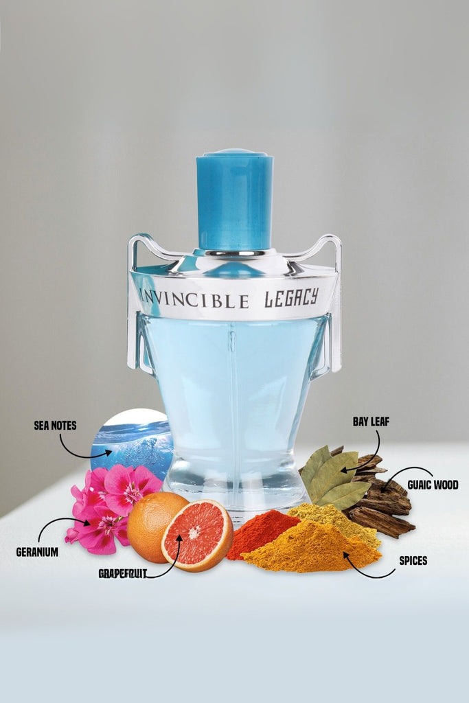 Invincible Legacy Spray Cologne For Men 100ml/3.4 fl.oz.